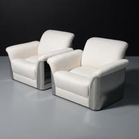Pair of Lounge Chairs, Manner of Milo Baughman - Sold for $1,536 on 11-16-2025 (Lot 753).jpg